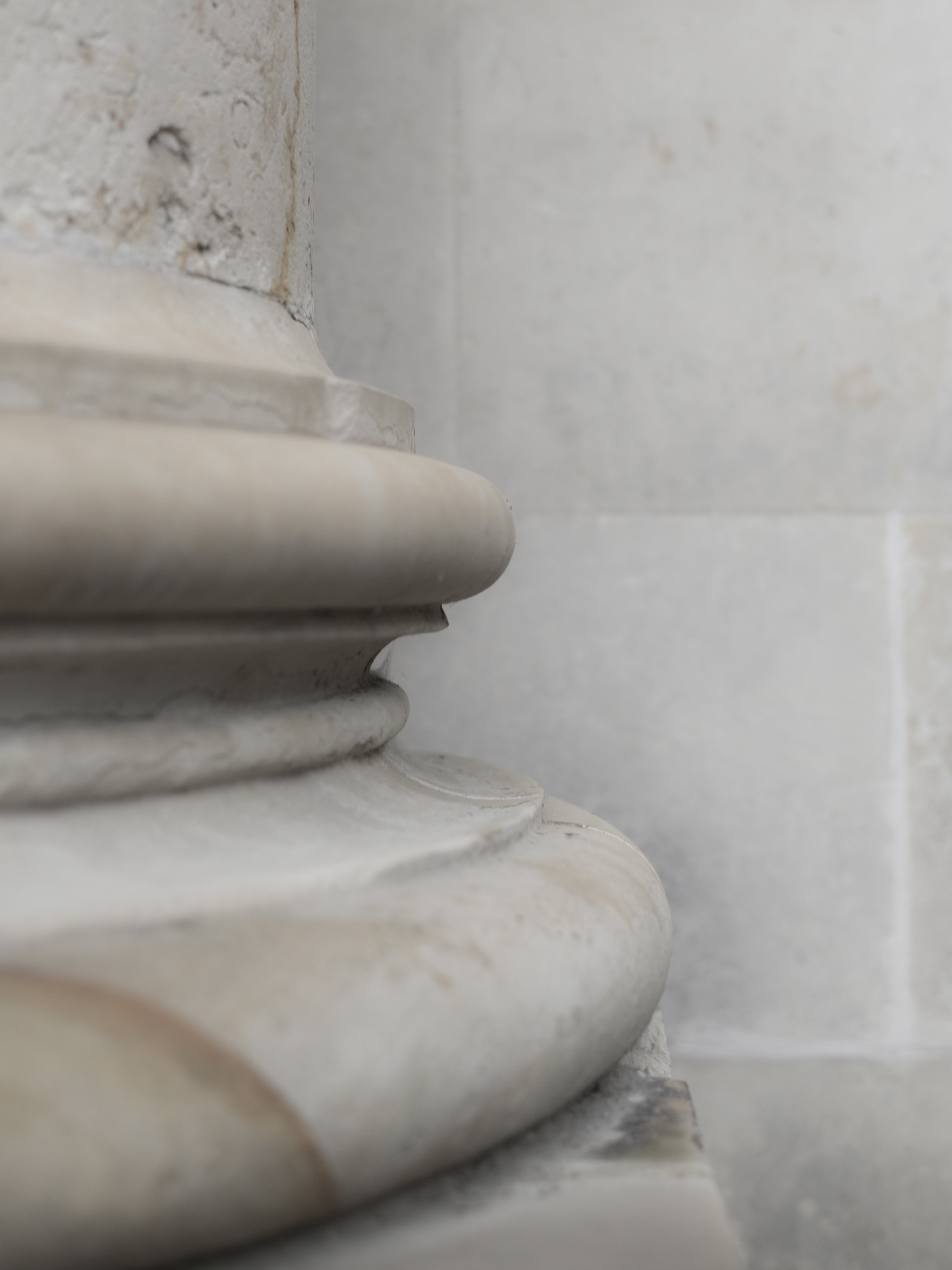 Marble pillars
